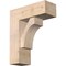 Ekena Millwork Westlake Block Smooth Bracket w/ Offset Brace, Douglas Fir, 7 1/2"W x 20"D x 24"H BKT0806X20X24WTL05SDF - alternate 1